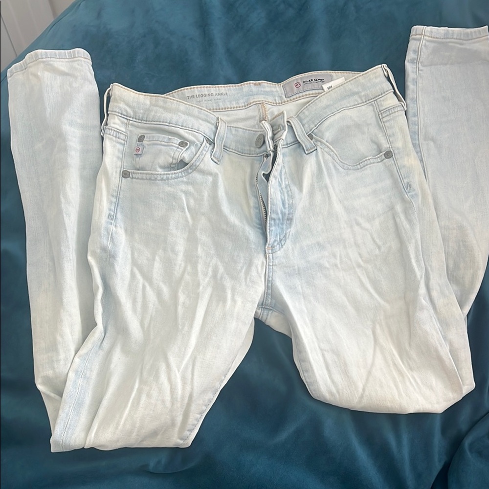 AG Adriano Goldschmied Faded Blue Denim